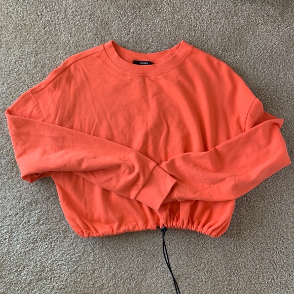 Forever 21 Sweaters - Orange cropped sweater